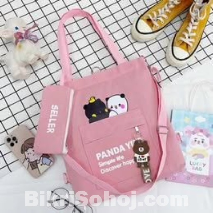 Panda Tote Bag